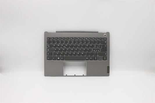 Lenovo ThinkBook 13s-IWL Tastatur-Handballenauflage, obere Abdeckung, italienisches Grau, 5CB0U43253