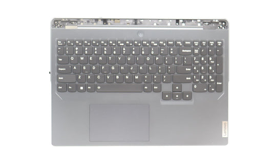 Lenovo Legion 5 16IRX8 Palmrest Cover Touchpad Keyboard US Grey 5CB1L30890