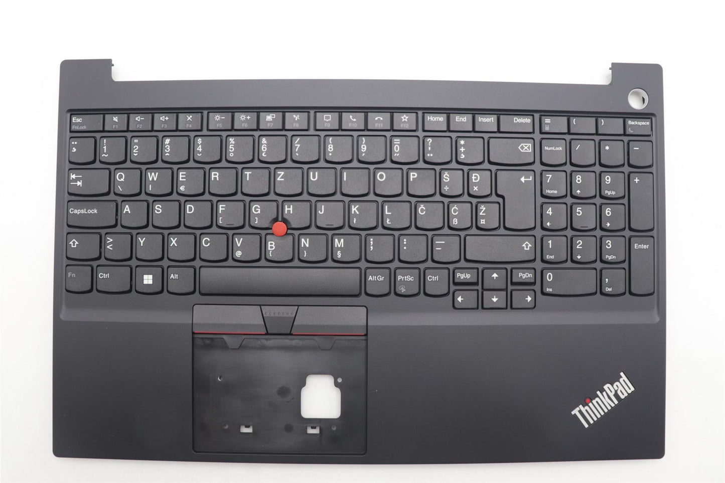 Lenovo MECH_ASM KB C SLV(PMX)PT FP UK BK 5M11A38500