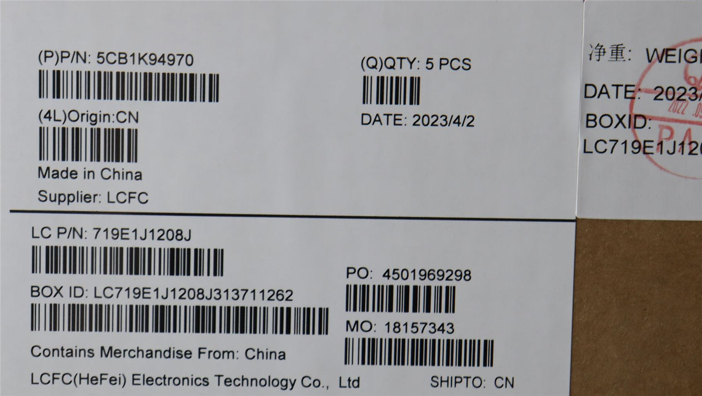 Lenovo Upper Case ASM_UKE L82XB AG BL 5CB1K94970