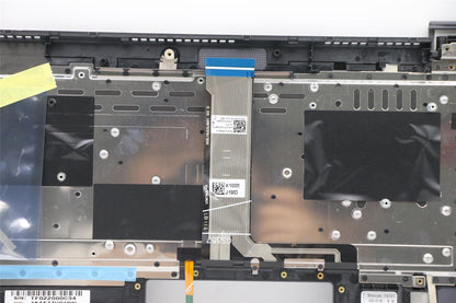 Lenovo Yoga 7-15IIL05 Keyboard Palmrest Top Cover US Grey 5CB0X55816