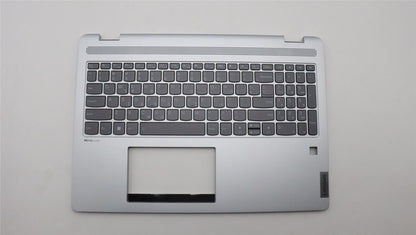 Lenovo IdeaPad 5 16ALC7 Keyboard Palmrest Top Cover Greek Cloud Grey 5CB1H80124