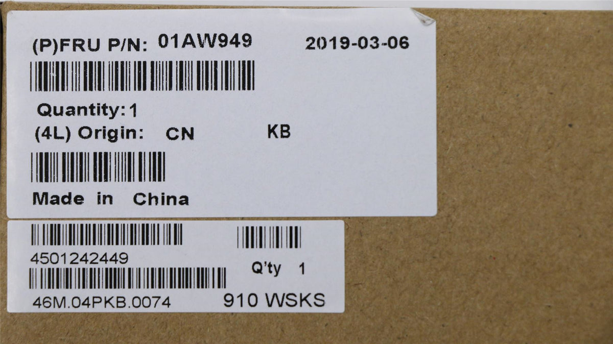 Lenovo KBD, IN, LB, screw, CHY, Backlit Indian English Keyboard 01AW949