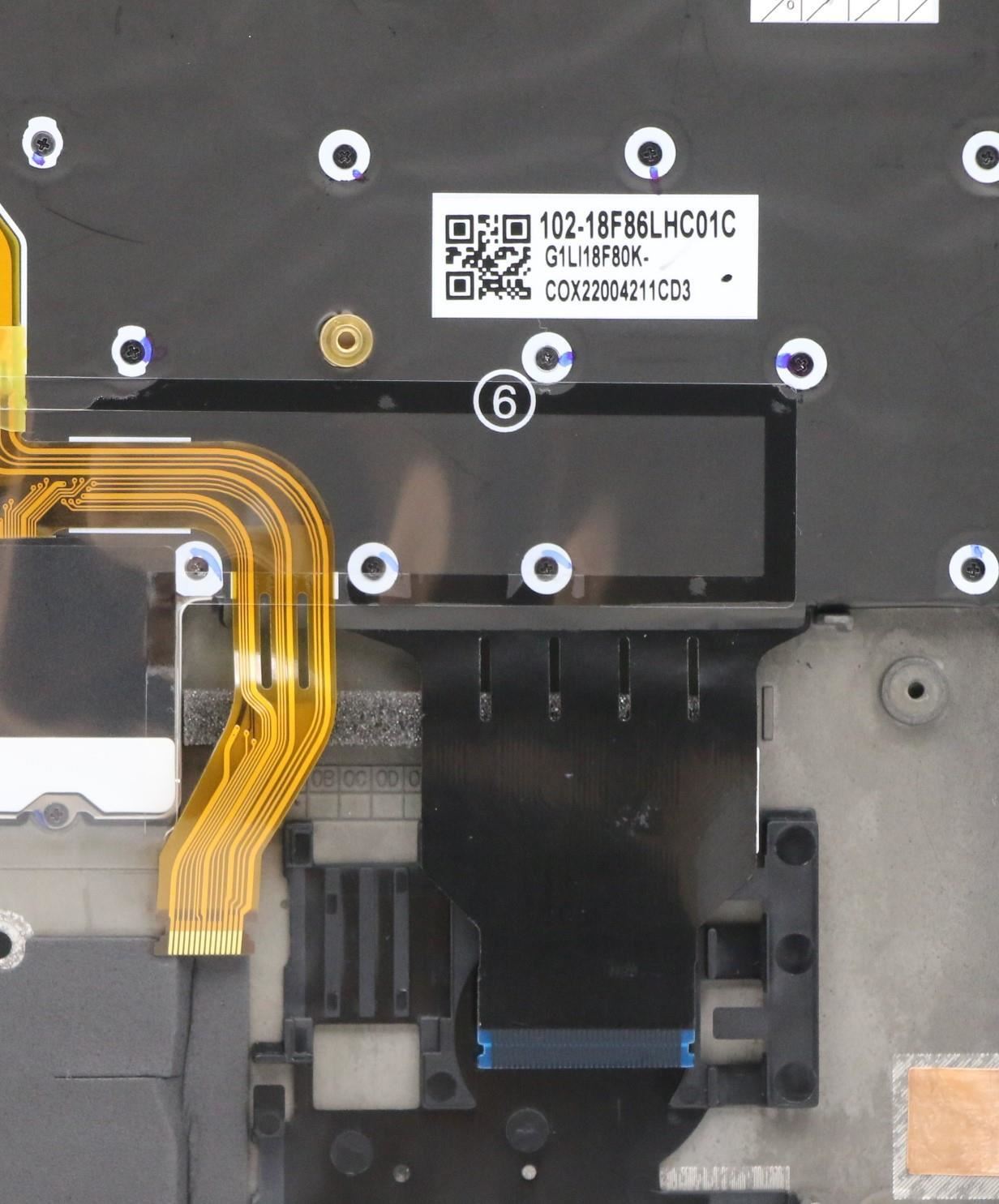 Lenovo MECH_ASM GRP_KBD_BZL_CH_WW_DB_CHY 5M10Z37034