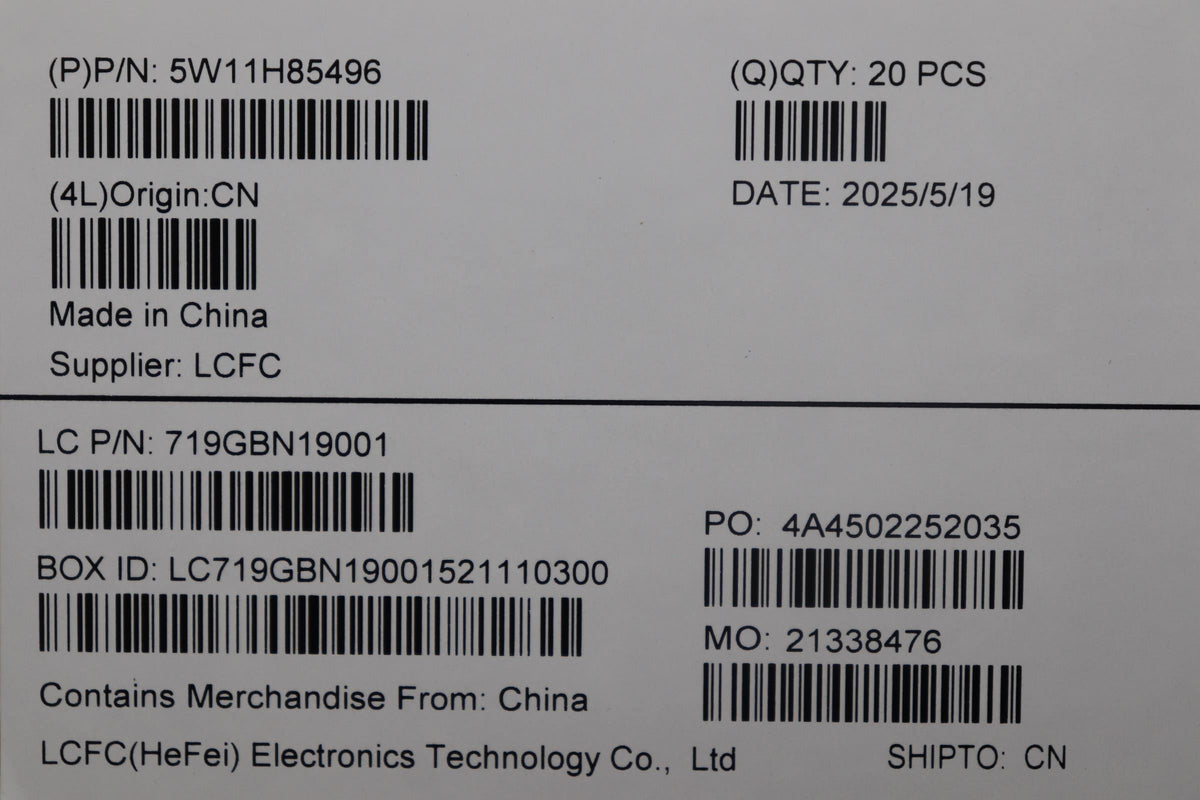 Lenovo Wireless,WLAN,FXN,NFA765A WiFi WLAN Foxconn Board 5W11H85496