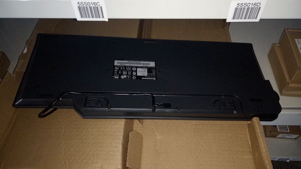 Lenovo ThinkStation P900 P500 P700 P300 P310 USB Wired Keyboard UK Black 03X7319