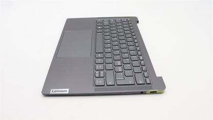 Lenovo Yoga 6 14IAP8 Palmrest Touchpad Cover Keyboard Nordic Grey 5CB1K02703