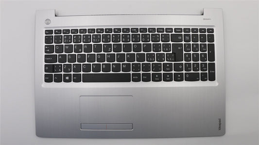 Lenovo IdeaPad 310-15IAP Palmrest Cover Touchpad Keyboard Silver 5CB0M29257