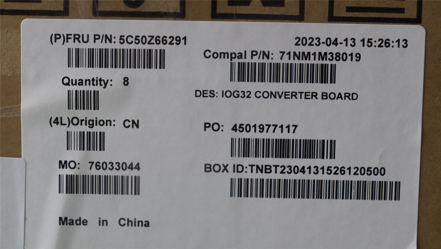 Lenovo Yoga AIO 9 convertor board 5C50Z66291