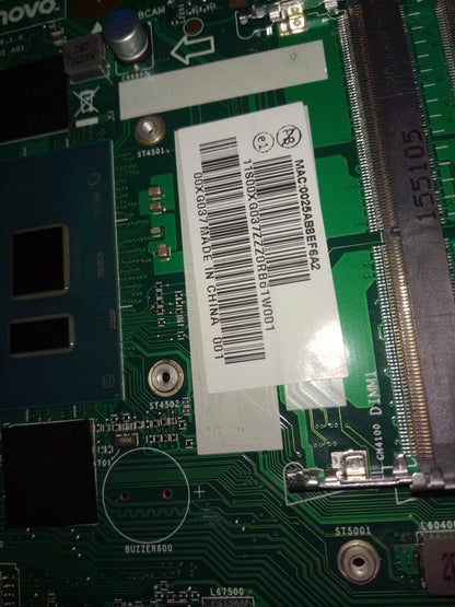 Lenovo 00XG038 Skylake U,I3,GPU 2G WIN DPK