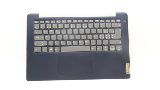 Lenovo IdeaPad 3 14IAU7 Palmrest Cover Touchpad Keyboard Abyss Blue 5CB1H43613