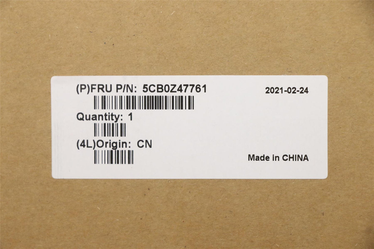 Lenovo UpperCaseASM_US INTEL82GXNFPIGDIS 5CB0Z47761