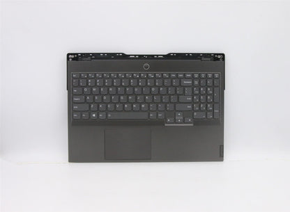 Lenovo IdeaPad Y740S 15IMH Palmrest Cover Touchpad Keyboard US Grey 5CB0Z31264