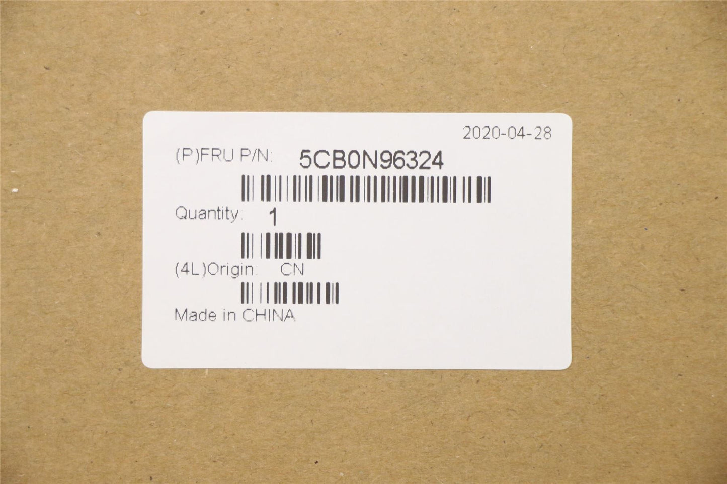 Lenovo Lower Case C 80X7 PTN NON USA/CAN 5CB0N96324