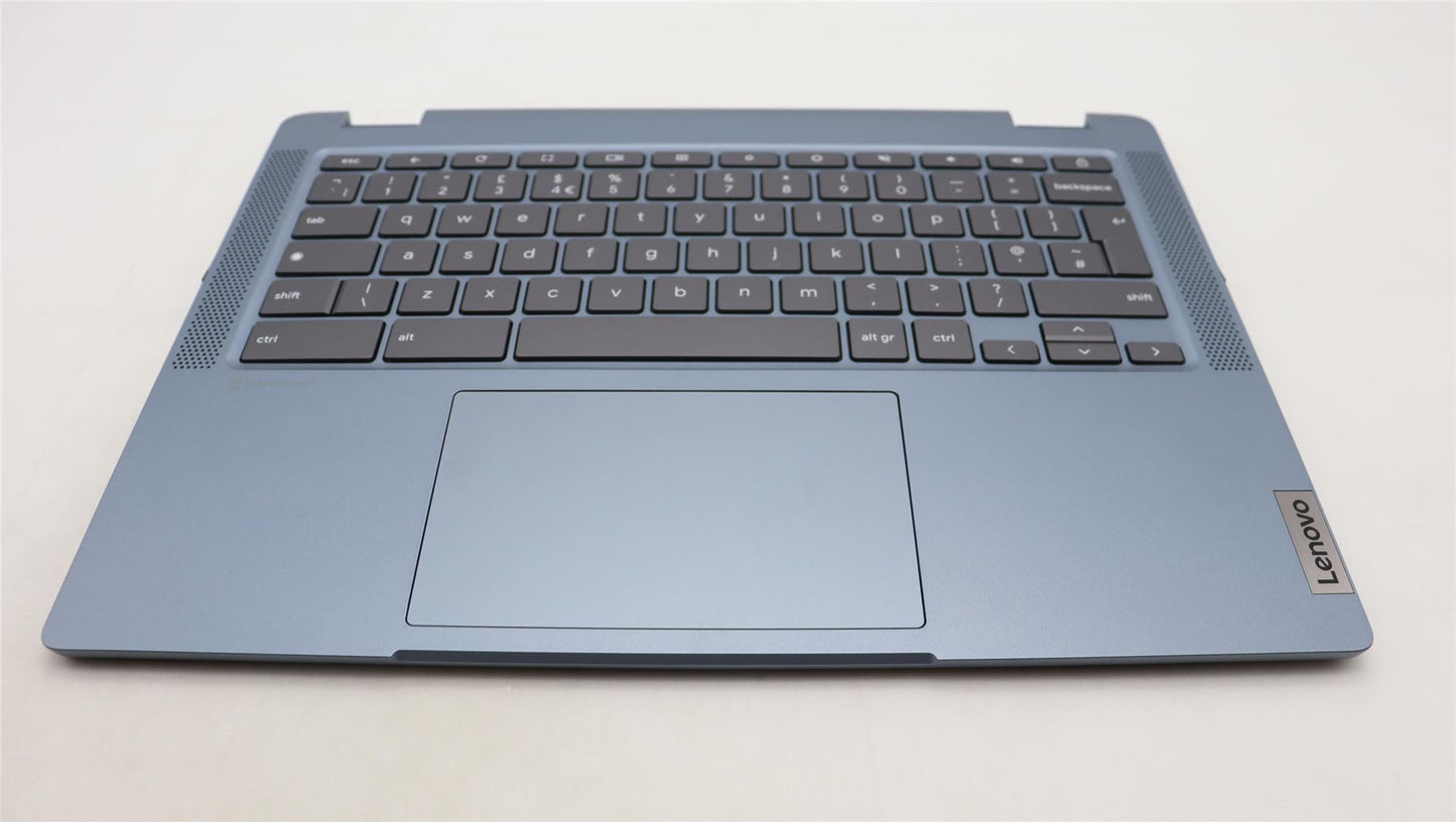 Lenovo Flex IP 5 14IAU7 Palmrest Cover Touchpad Keyboard UK Europe Blue 5CB1J35547