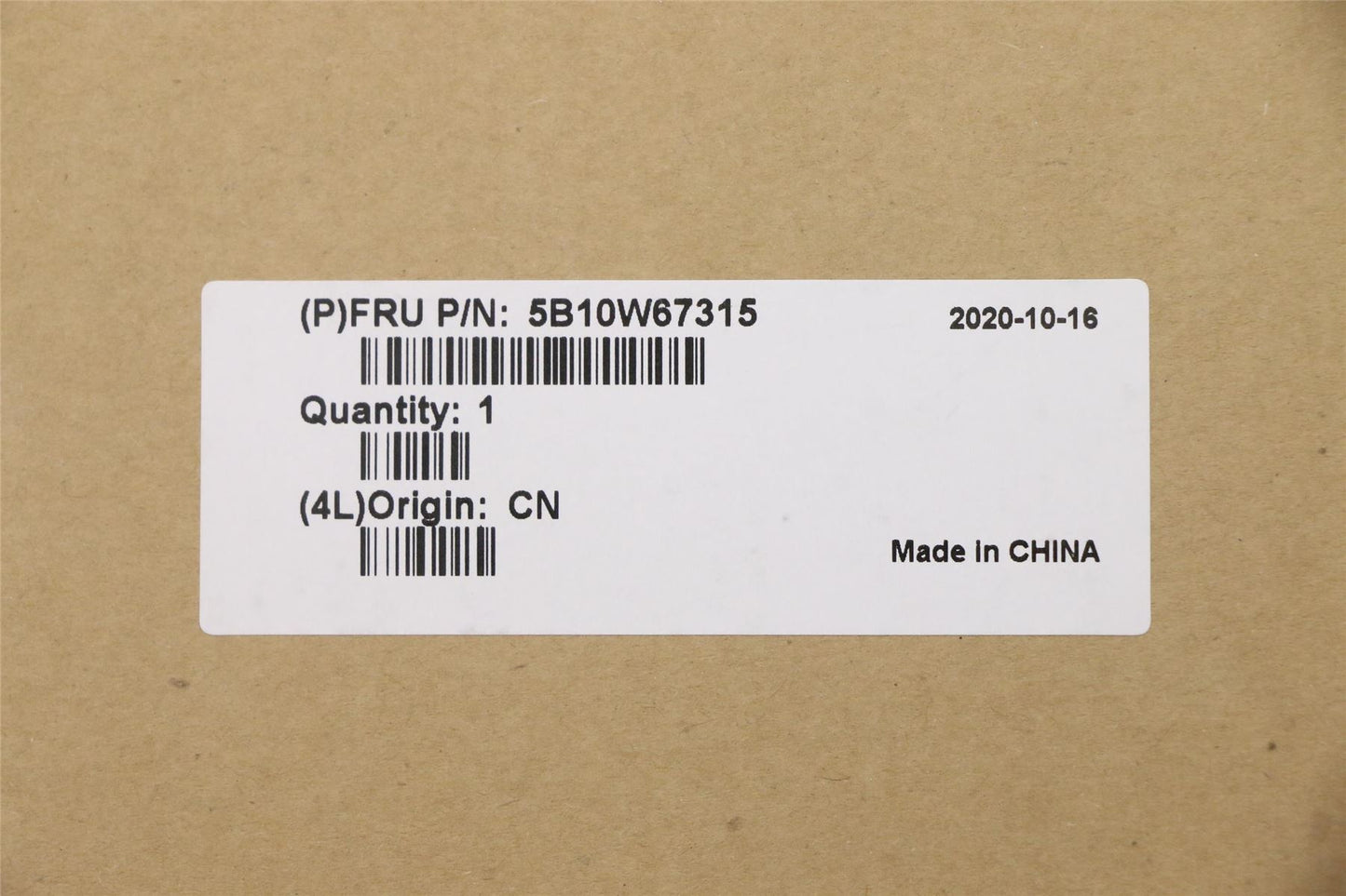 Lenovo SP/B L18M4PF0 15.36V45Wh4cell 5B10W67315