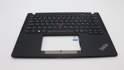 Lenovo ThinkPad X13 Gen 4 Keyboard Palmrest Top Cover Danish Black 5M11L85899