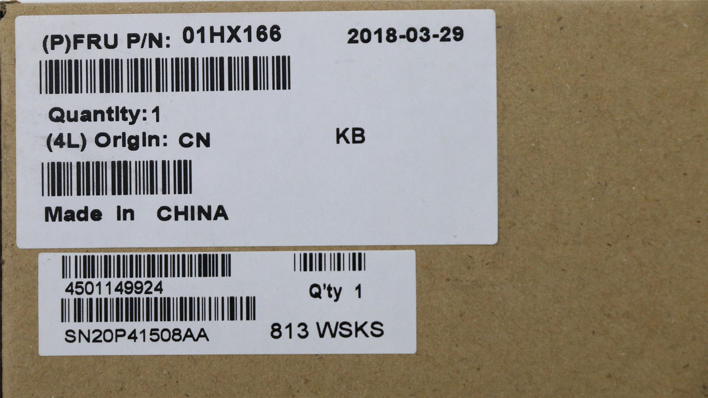 Lenovo TACHI2 CHY NBL-KB TR 01HX166