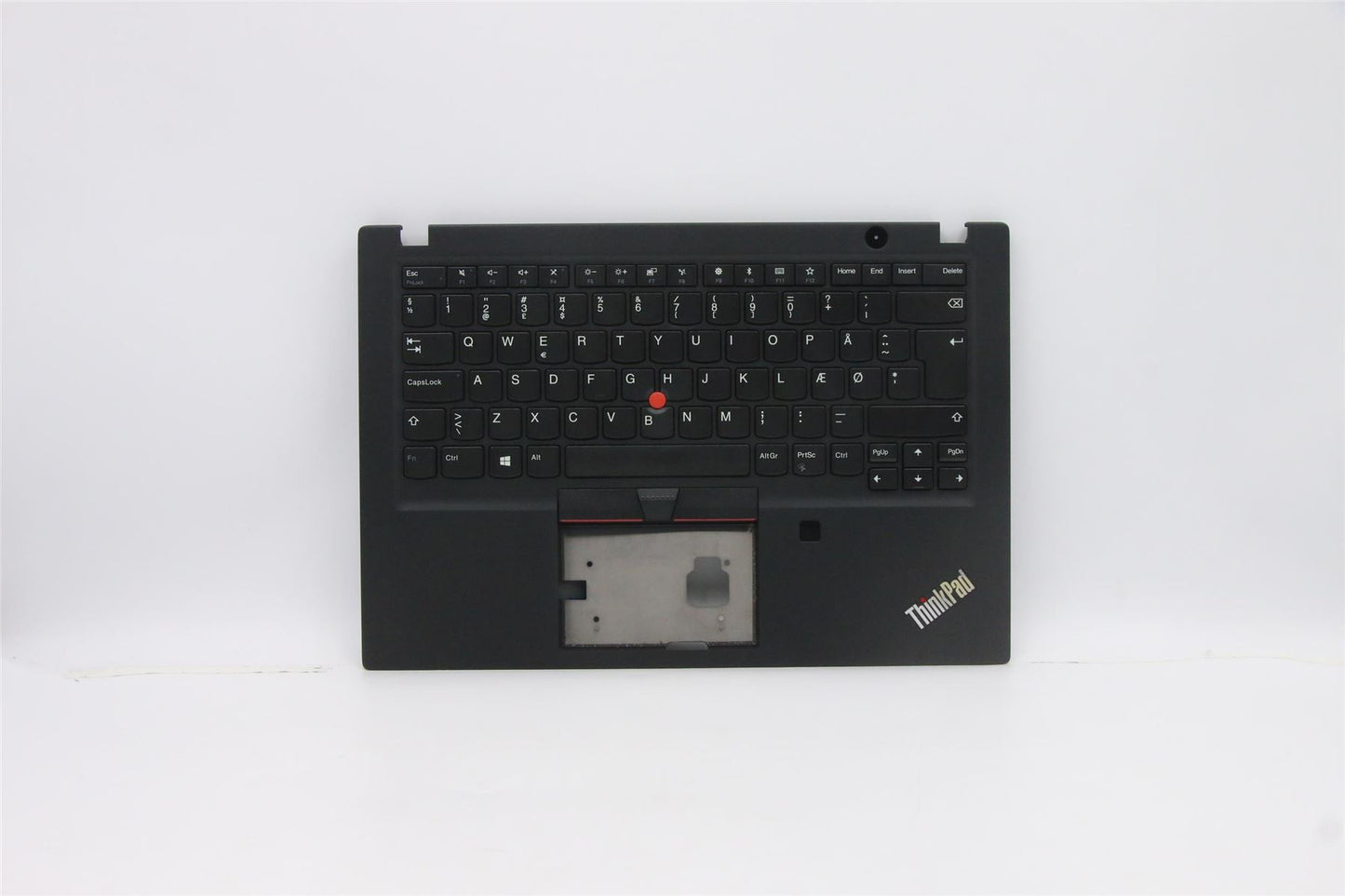 Lenovo ThinkPad T495s Keyboard Palmrest Top Cover Danish Black 5M11A08397