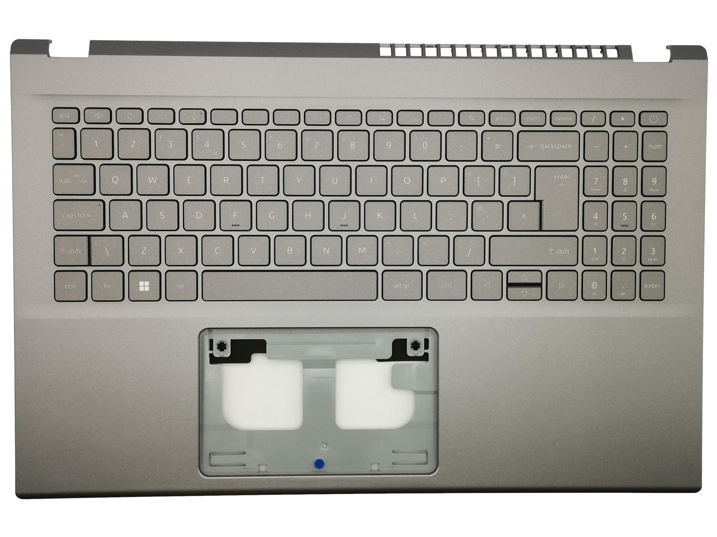 Acer Aspire A515-47 Palmrest Cover Keyboard UK Grey Gray Backlit 6B.K86N2.013