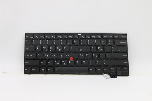 Genuine Lenovo ThinkPad T460p Keyboard Greek Black Backlit 00UR408 00UR368