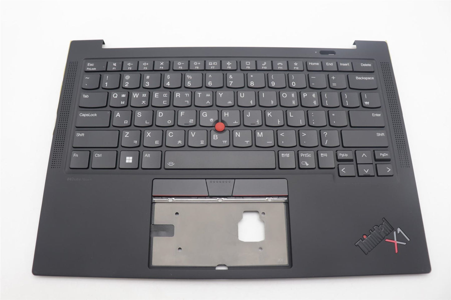 Lenovo ThinkPad X1 11th Gen Keyboard Palmrest Top Cover Korean Black 5M11H62813
