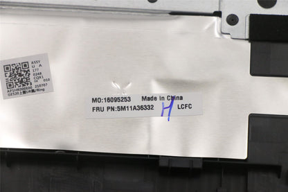 Lenovo ThinkPad E15 2 Tastatur Handballenauflage Obere Abdeckung Schwedisch Finnisch 5M11A36332