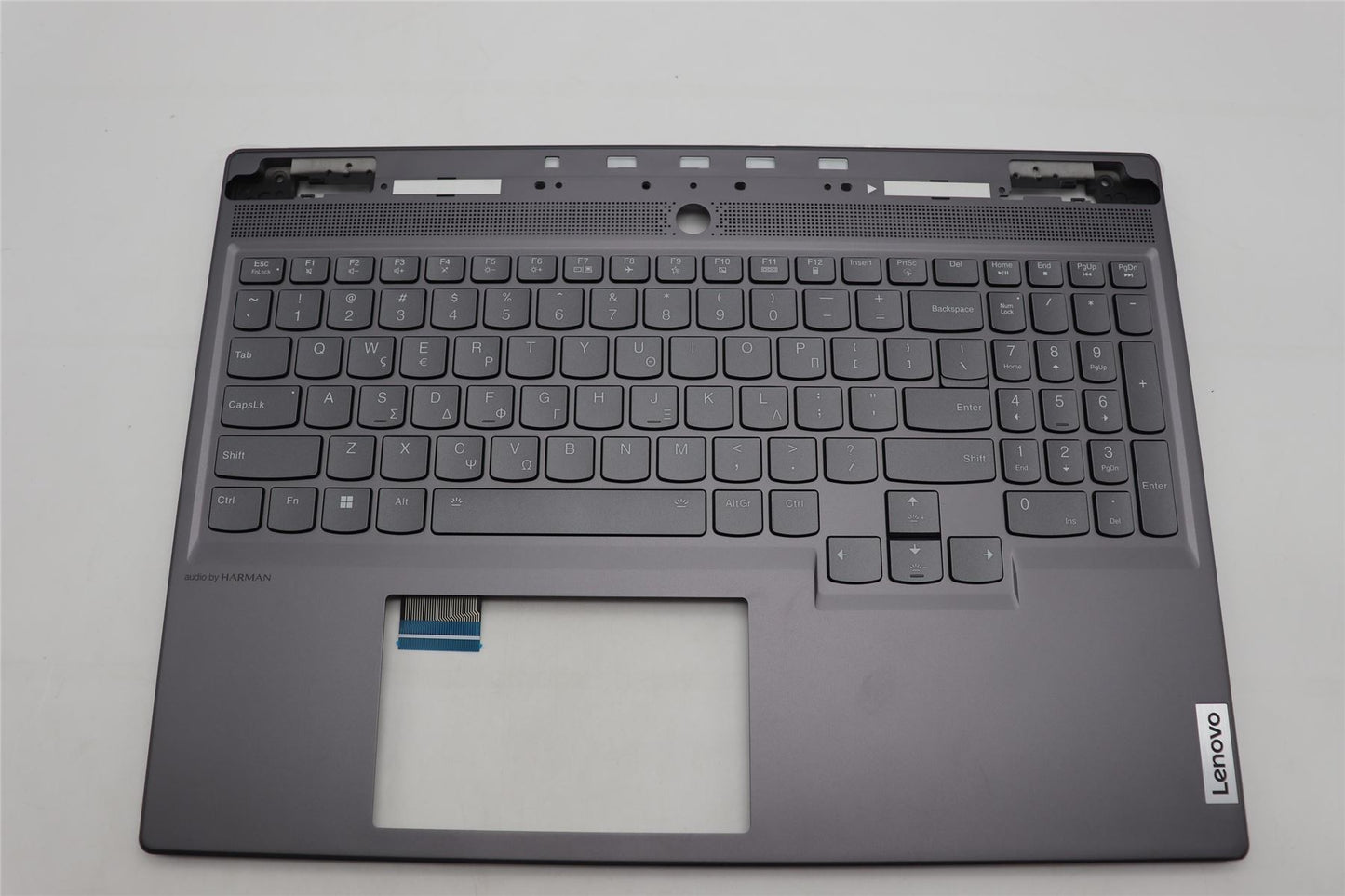 Lenovo Legion S7 16IRH8 Palmrest Cover Keyboard Greek Grey 5CB1L67990