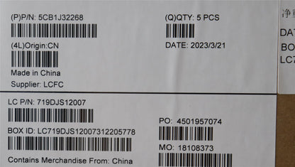 Lenovo Upper Case ASM_ITA L82UG SG_RGB 5CB1J32268