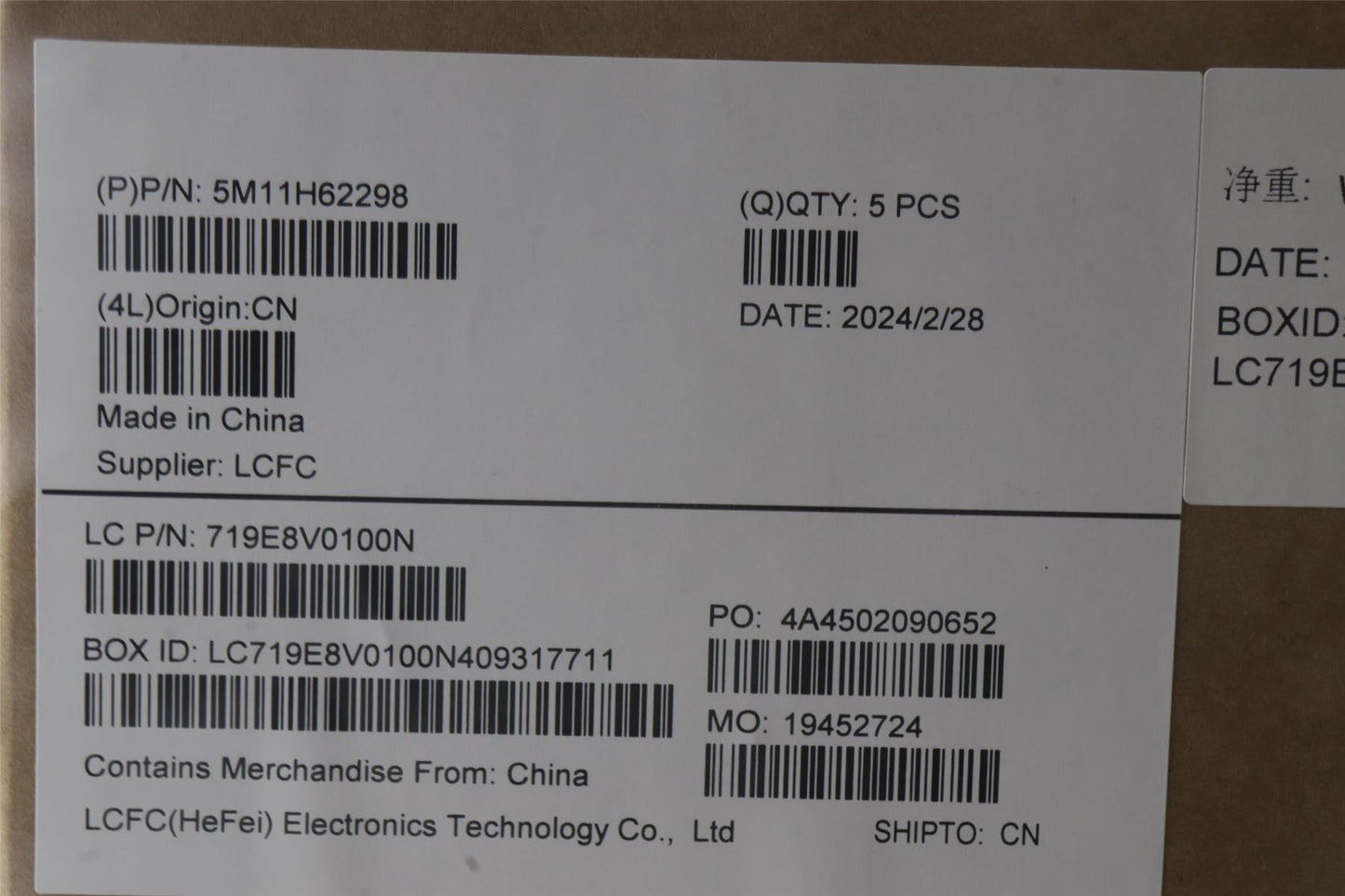 Lenovo ThinkPad X1 8th Gen Keyboard Palmrest Top Cover Korean Silver 5M11H62298