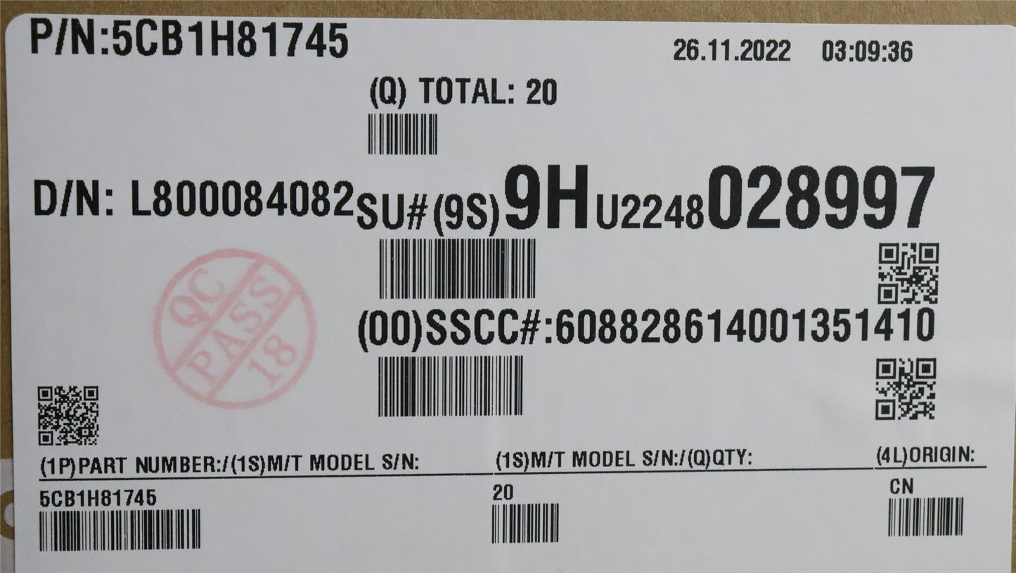 Lenovo D_COVER_WLAN_SLV_ASM_JT4C5 5CB1H81745