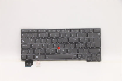 Lenovo ThinkPad X13 Gen 2 Keyboard Danish Grey Backlit 5N21A21965