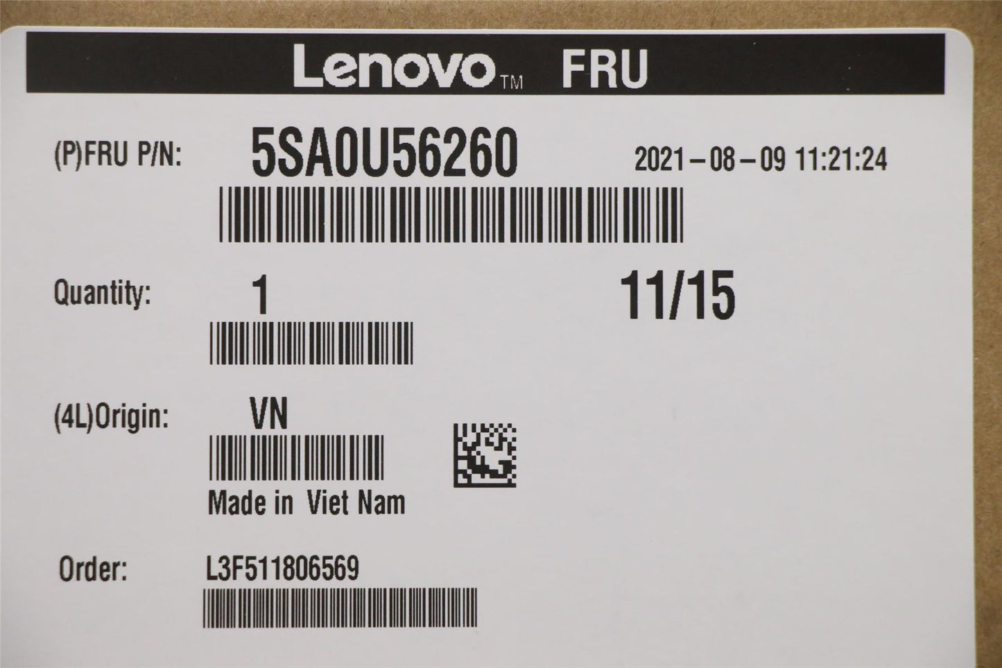 Lenovo T7 34IMZ5 CPU Processor 5SA0U56260