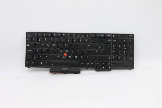 Lenovo ThinkPad L15 2 L15 Tastatur Schwedisch Finnisch Schwarz Hintergrundbeleuchtung 5N20W68310