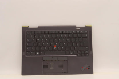 Lenovo ThinkPad X1 7th Gen Keyboard Palmrest Top Cover Italian Grey 5M11H45740