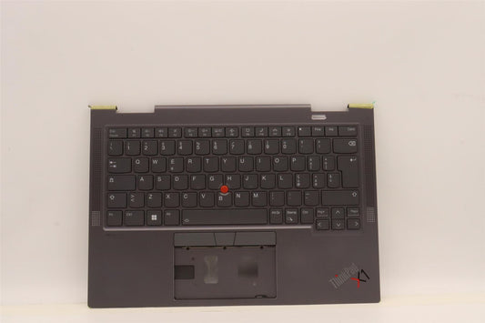 Lenovo ThinkPad X1 7th Gen Keyboard Palmrest Top Cover Italian Grey 5M11H45740