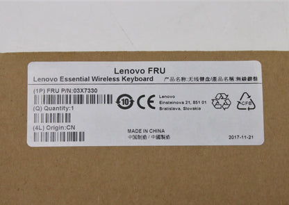 Lenovo KB MICE_BO FRU KBD Belgium French 120 03X7330