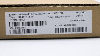 Lenovo ThinkStation M920z M90a P360 Ultra P340 Tiny USB Wired Keyboard 00XH724