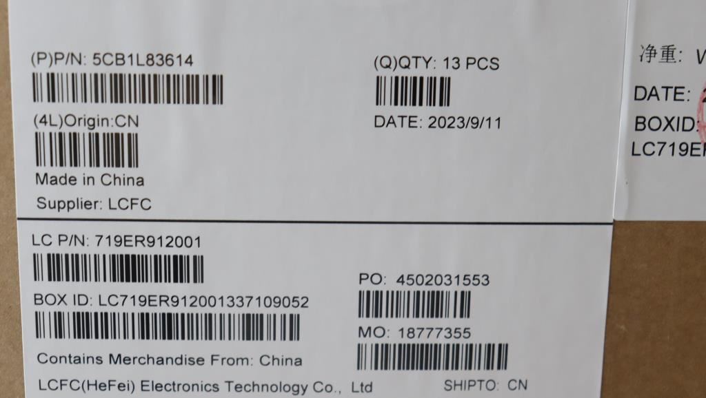 Lenovo LCD Cover L83AG FORGE MINI 5CB1L83614