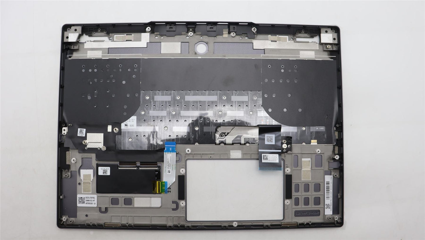 Lenovo Legion S7 16IRH8 Keyboard Palmrest Top Cover French Silver 5CB1L68007