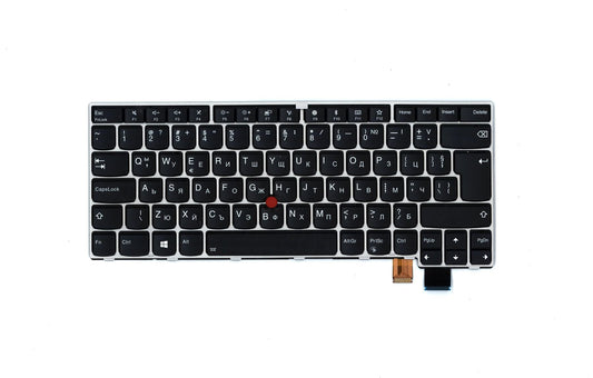 Lenovo ThinkPad T470s Keyboard Bulgarian Silver/Black Keys Backlit 01ER876
