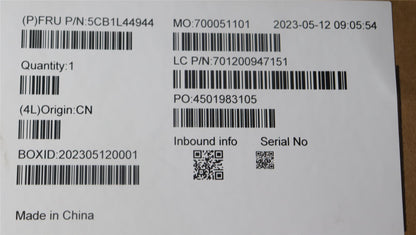 Lenovo Upper Case ASM_ENG WT 82XK 5CB1L44944