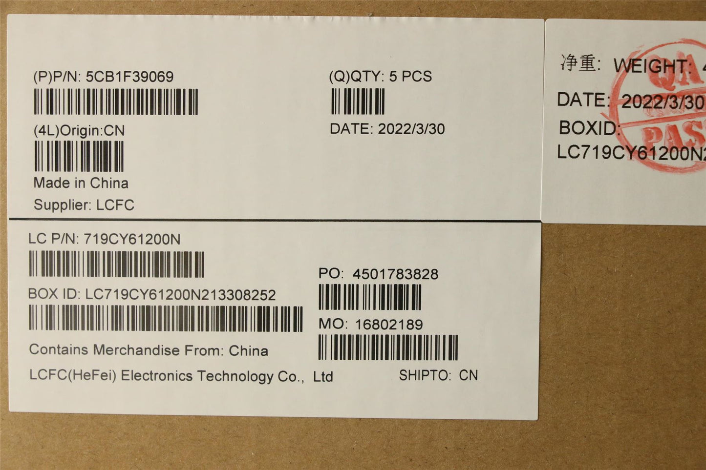 Lenovo Legion 5 15IAH7H Palmrest Cover Touchpad Keyboard Grey 5CB1F39069