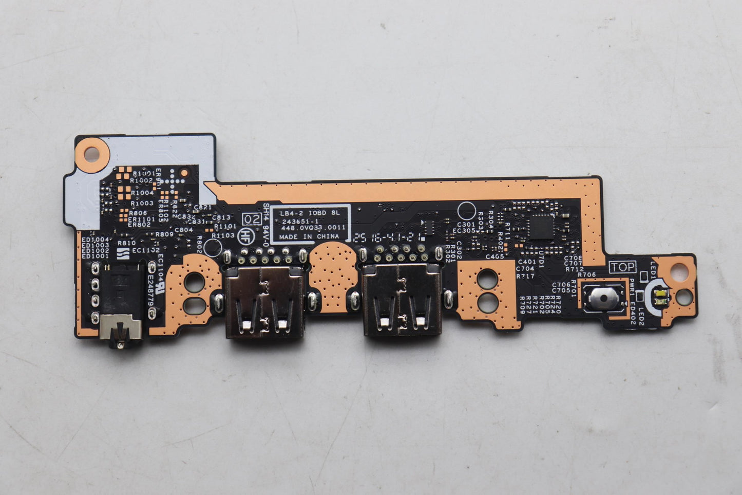 Lenovo CARDPOP FRU Blanc-2 I/O Board 5C51R91749