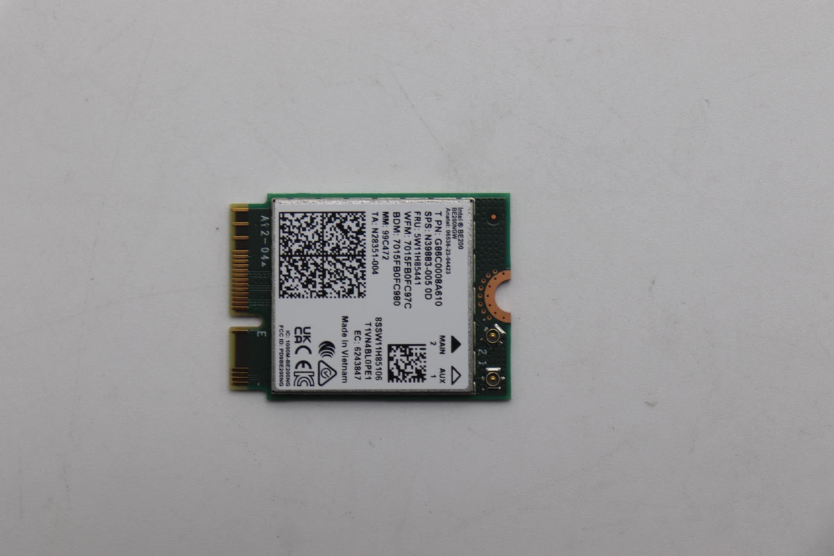 Lenovo WIRELESS Wireless,WLAN,INT,BE200 NV WiFi WLAN Board 5W11H85441