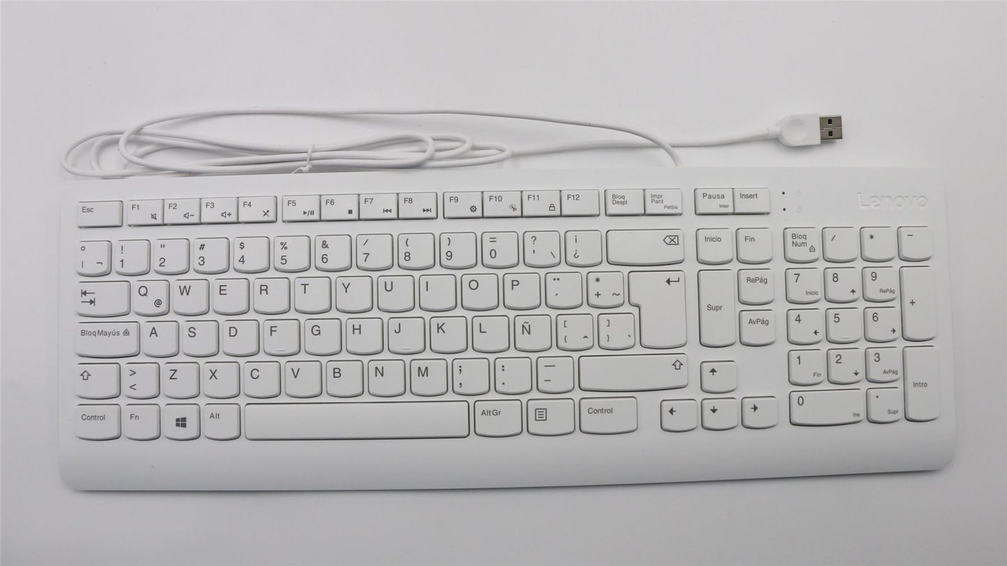 Lenovo USB Calliope KB WH LA SPA 00XH661