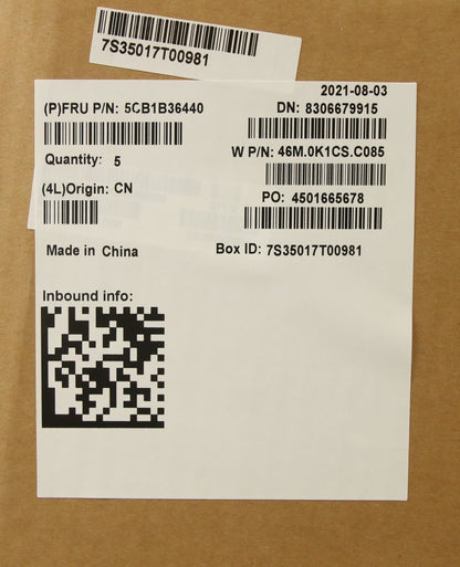 Lenovo Upper Case ASM_TC W 82HS AB 5CB1B36440
