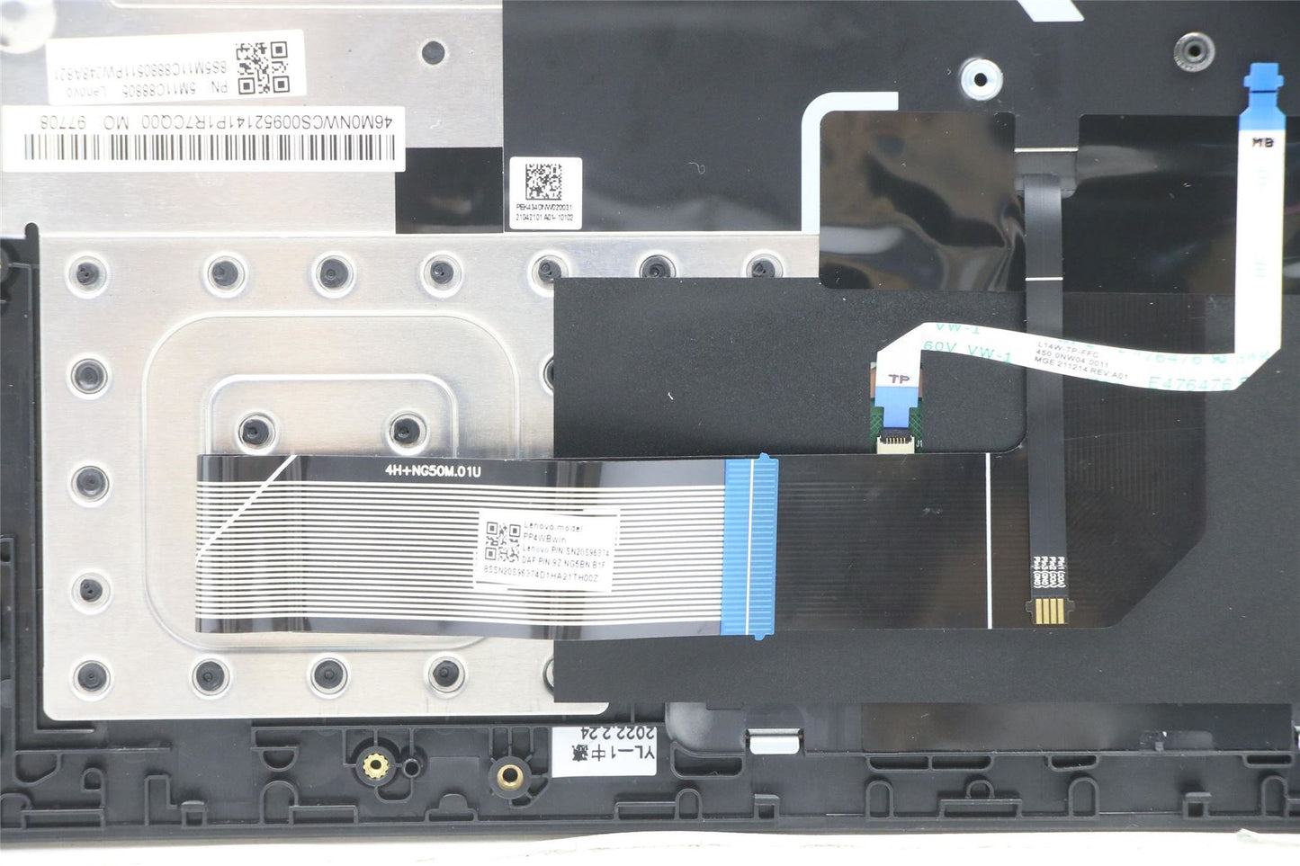 Lenovo MECH_ASM BKLTKB SLV w/PT C BK(W/FKB) 5M11C88805
