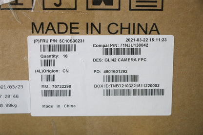 Lenovo Pro 5 Pro-14ITL6 5 Pro-14ACN6 Cable Webcam Camera 5C10S30231