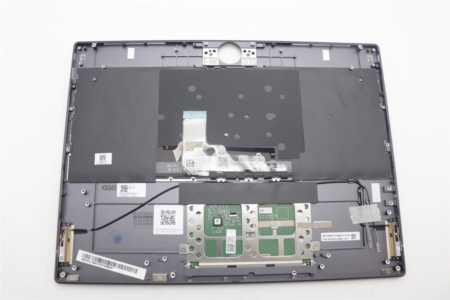 Lenovo ThinkBook G4 IRU Palmrest Cover Touchpad Keyboard Switzerland 5CB1L79957